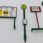 LGB 5033 G Scale Assorted Railroad Signs EX/Box