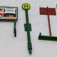 LGB 5033 G Scale Assorted Railroad Signs EX/Box