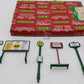 LGB 5033 G Scale Assorted Railroad Signs EX/Box