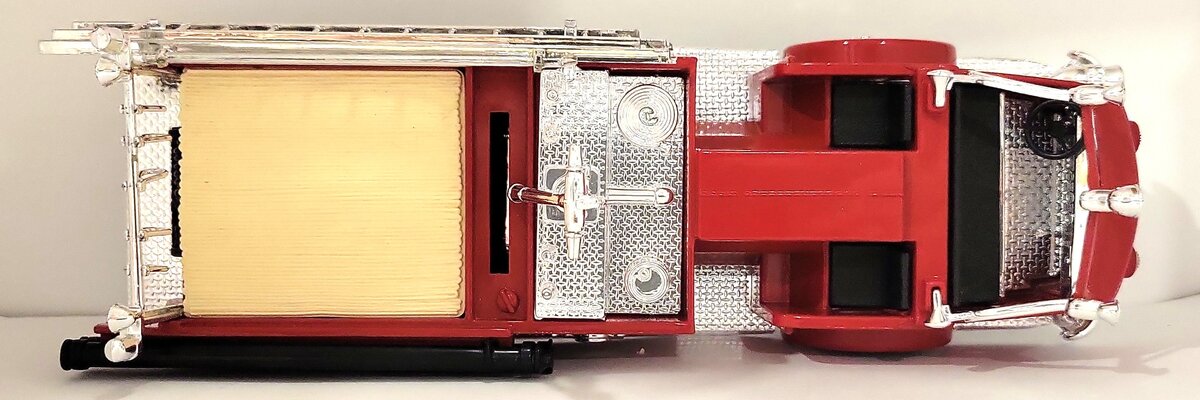 ERTL 0867 CAT Die-Cast Fire Truck Bank LN