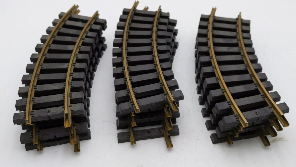 Assorted G Scale Curved Track Sections [12] EX