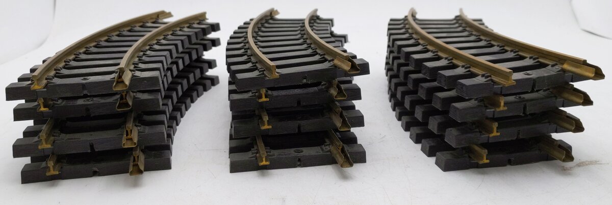 Assorted G Scale Curved Track Sections [12] EX