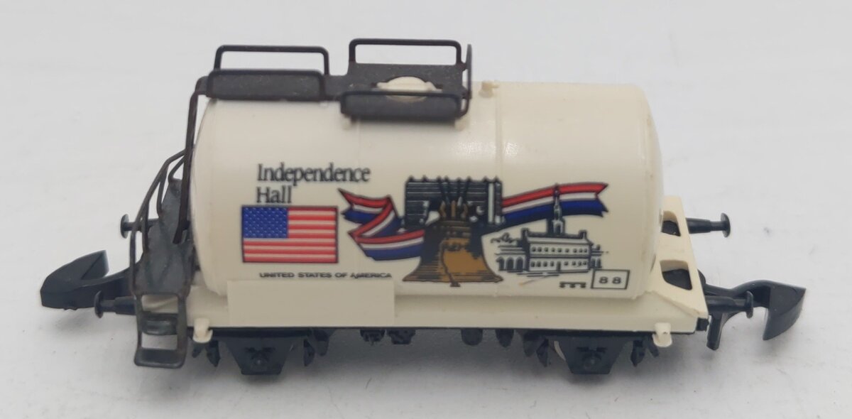 Marklin 82509 Z Scale USA Independence Hall Tank Car EX/Box