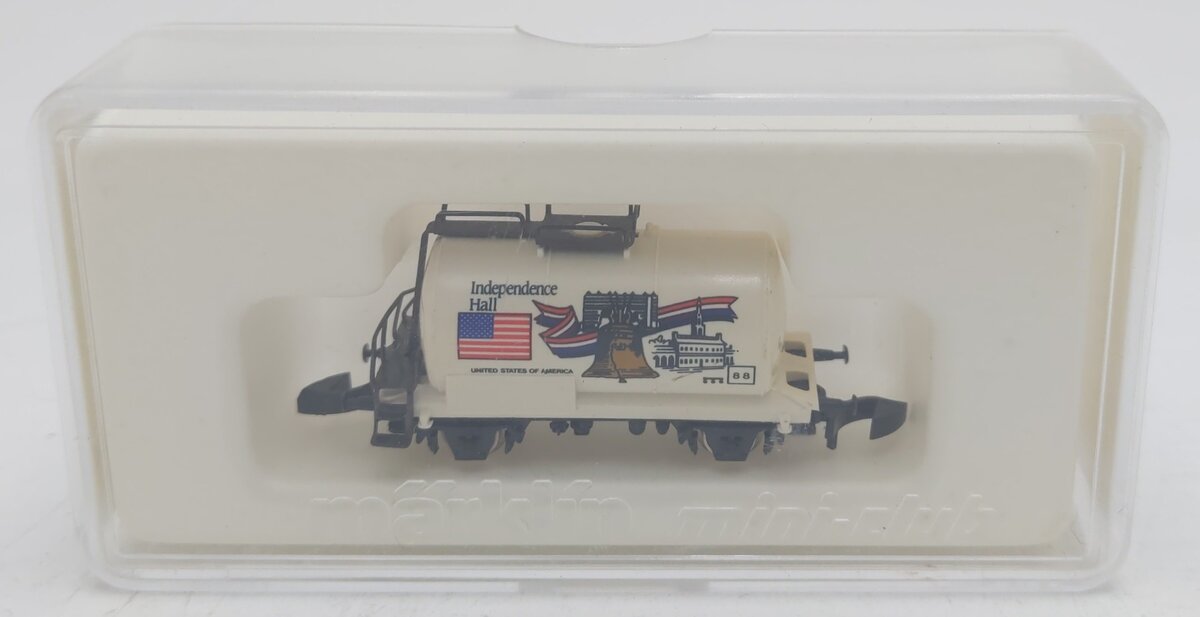 Marklin 82509 Z Scale USA Independence Hall Tank Car EX/Box
