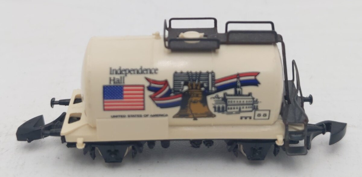 Marklin 82509 Z Scale USA Independence Hall Tank Car EX/Box