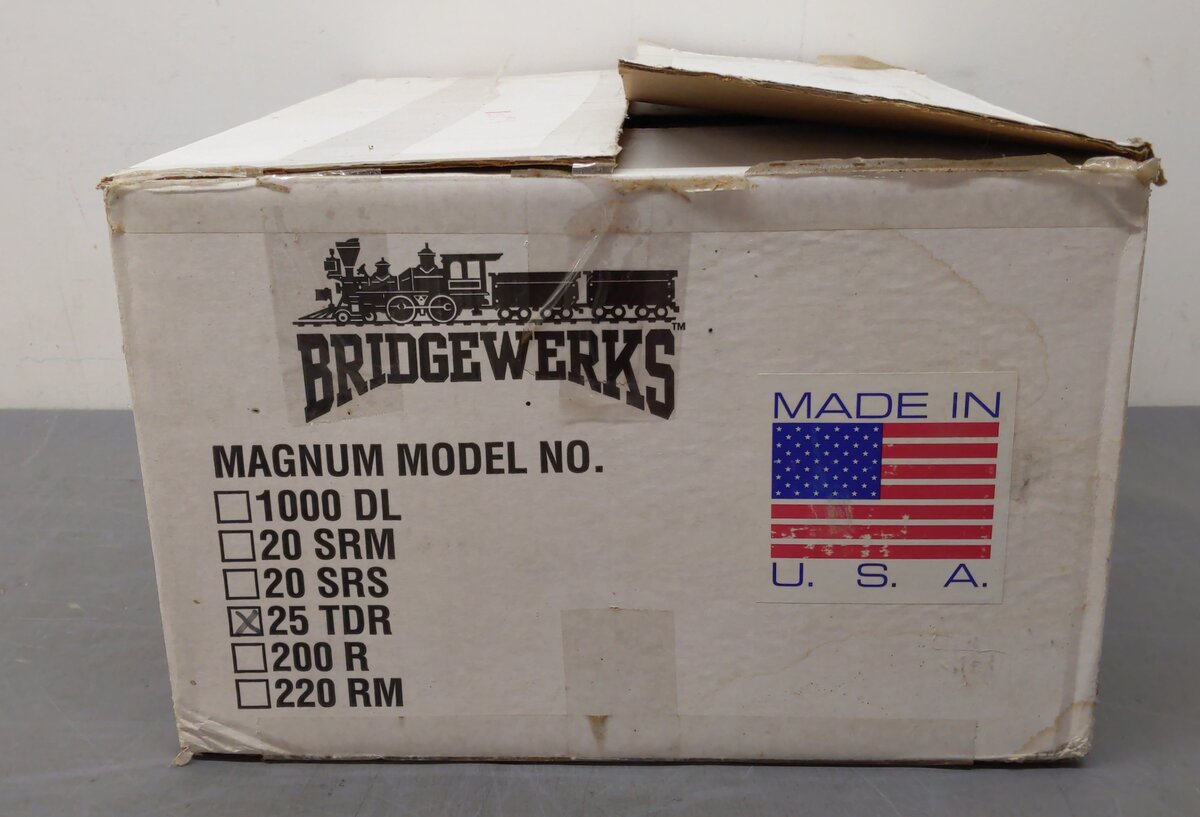 Bridgewerks 25-TDR 25 AMP DC Transformer EX/Box