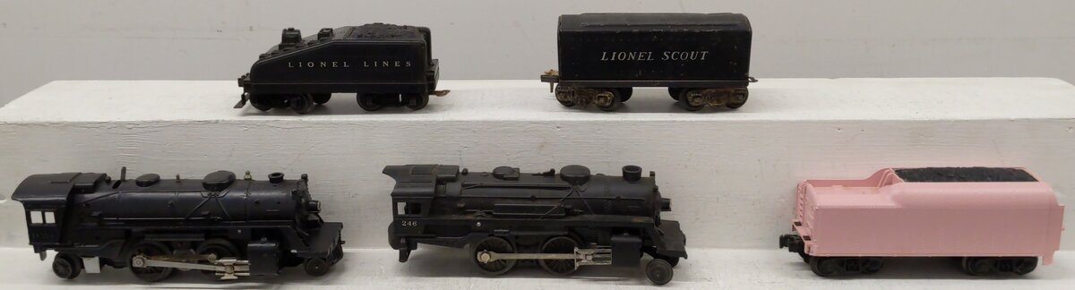 Lionel Vintage Custom O Gauge Steam Locomotives And Tenders #246,1654 [5]