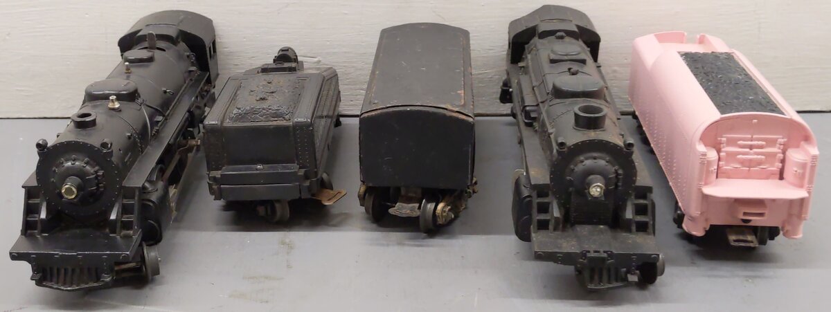 Lionel Vintage Custom O Gauge Steam Locomotives And Tenders #246,1654 [5]