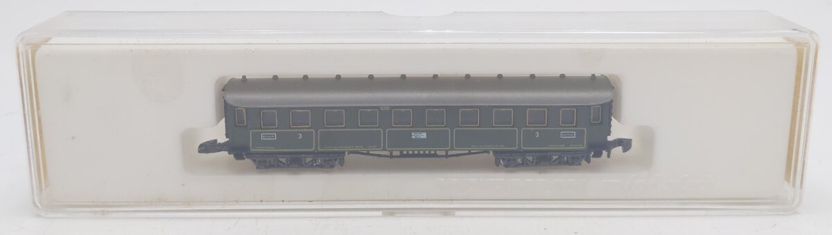 Marklin 8730 Z Scale 3rd Class Bavarian Passenger Car VG/Box