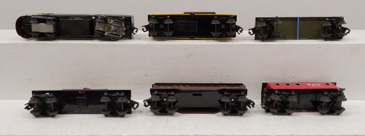 Generic Vintage S Gauge Battery Operated Baltimore & Ohio Diesel Freight Set #88 VG/Box