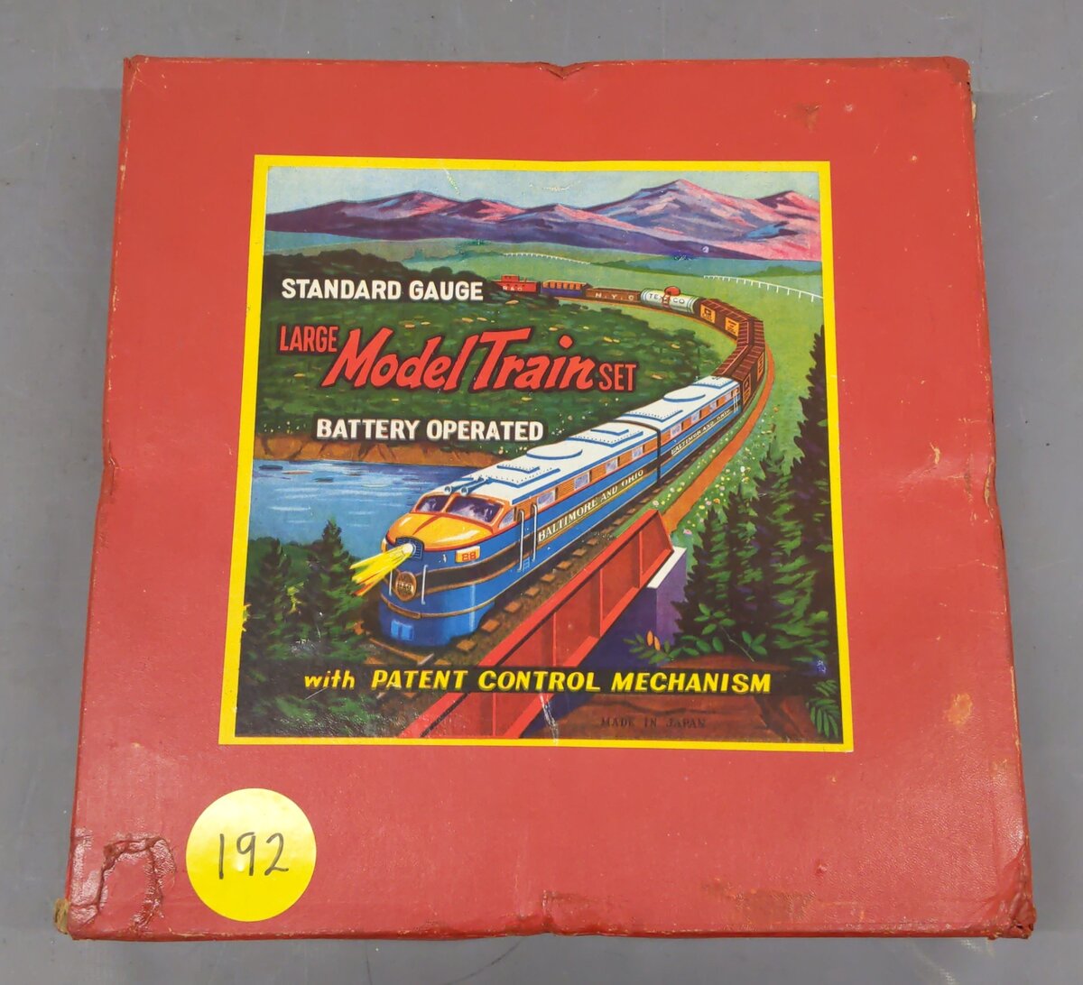 Generic Vintage S Gauge Battery Operated Baltimore & Ohio Diesel Freight Set #88 VG/Box