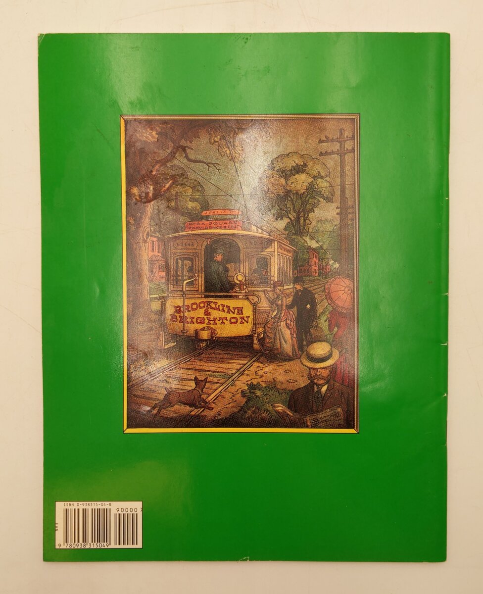 Tremont Street Subway Paperback Book By Bradley H. Clarke & O. R. Cummings VG