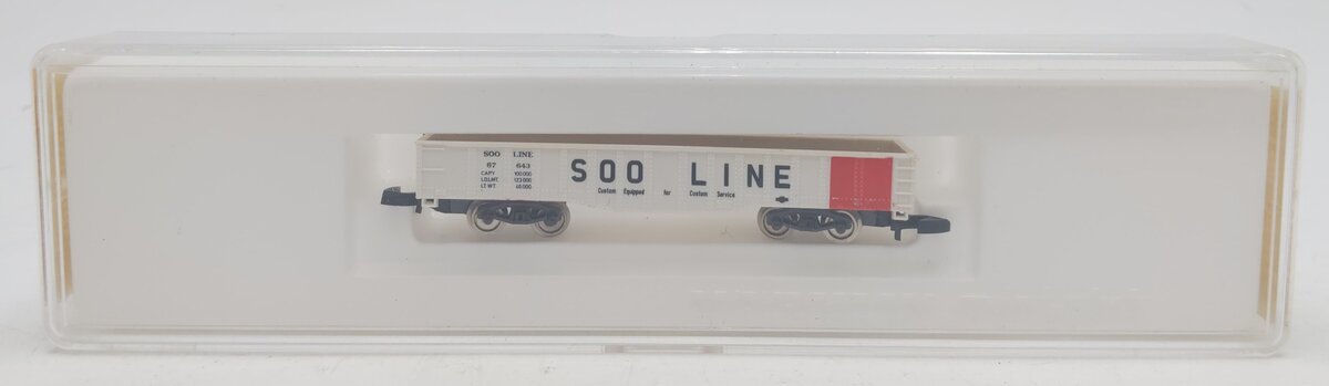 Marklin 8642 Z Scale SOO Line Gondola #67643 EX/Box