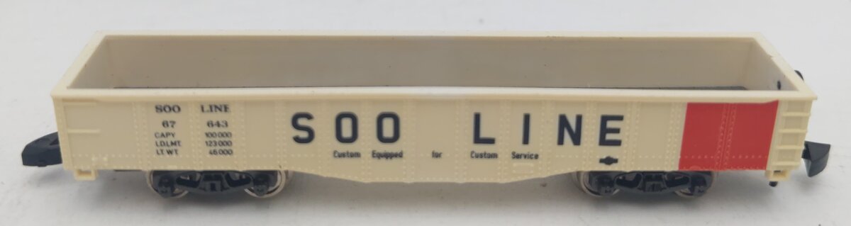 Marklin 8642 Z Scale SOO Line Gondola #67643 EX/Box