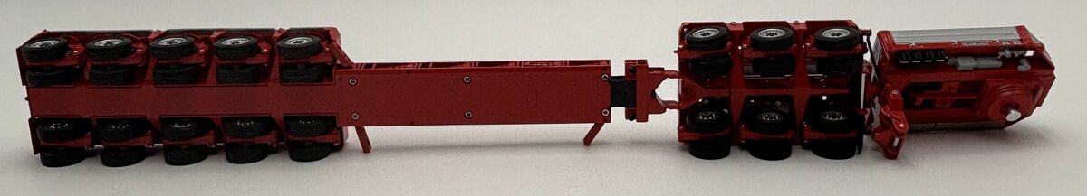 Tekno TB000070 1:50 Red Goldhofer XLE Low Loader Trailer LN/Box