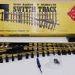 Aristo-Craft 30380 G Brass Left Hand 10' Wide Radius Manual Switch Turnout EX/Box