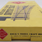 Aristo-Craft 30380 G Brass Left Hand 10' Wide Radius Manual Switch Turnout EX/Box
