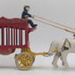 Kenton Cast Iron Overland Circus Wagon & Horses EX