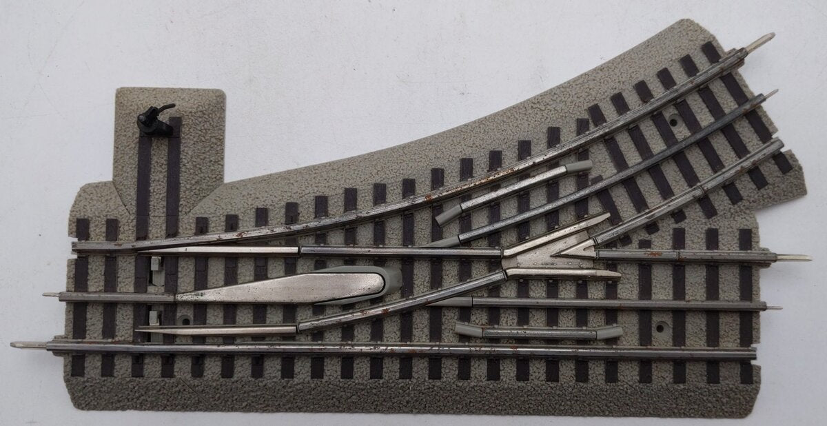 Lionel 6-12017 O36 FasTrack Left Hand Manual Switch Turnout VG
