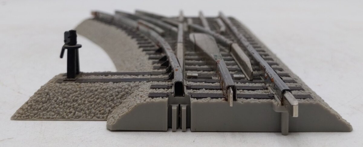 Lionel 6-12017 O36 FasTrack Left Hand Manual Switch Turnout VG