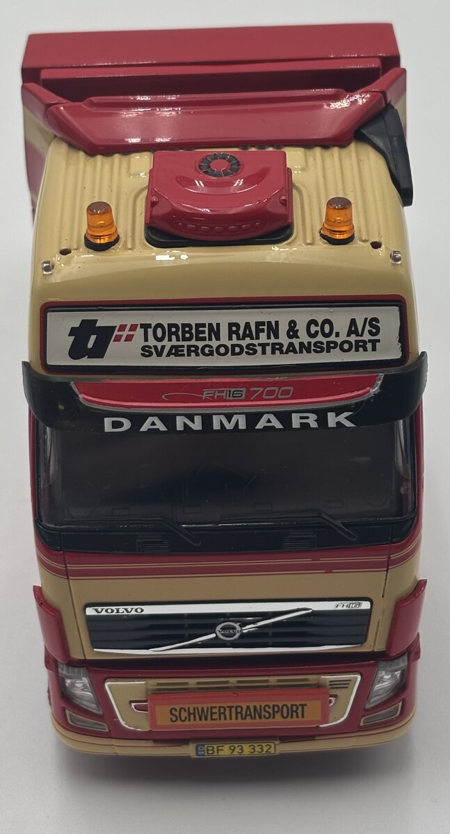 Tekno 3870 1:50 Torben Rafn Volvo FH12 Lowloader LN/Box
