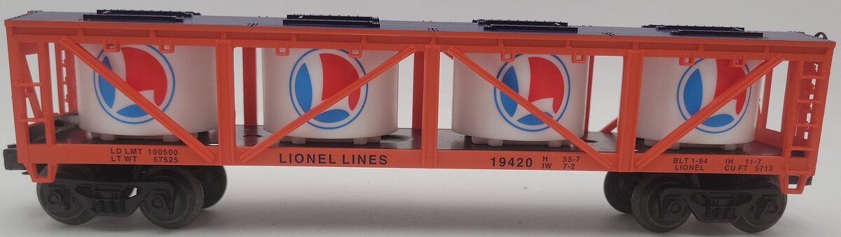 Lionel 6-19420 O Gauge Lionel Lines Vat Car #19420 VG/Box