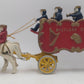 Kenton Cast Iron Overland Circus Wagon & Horses EX