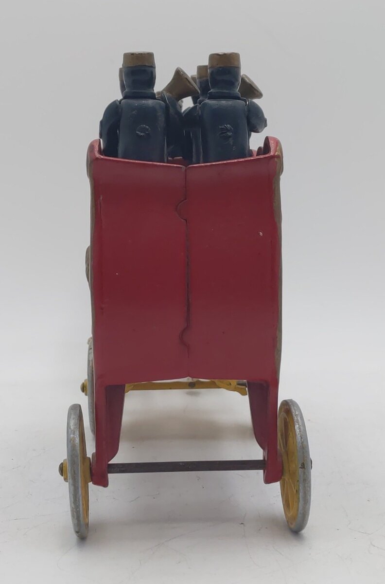 Kenton Cast Iron Overland Circus Wagon & Horses EX