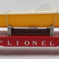 Lionel 6801-50 Vintage O Lionel Flatcar with Boat - White & Yellow Hull EX