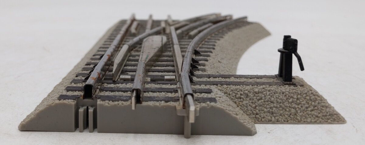Lionel 6-12018 O-36 Right Hand Manual FasTrack Switch Turnout VG/Box