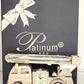 Platinum C442SIL Silver Engineering Car Clock LN/Box