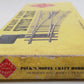 Aristo-Craft 30380 G Brass Left Hand 10' Wide Radius Manual Switch Turnout VG/Box