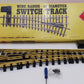 Aristo-Craft 30380 G Brass Left Hand 10' Wide Radius Manual Switch Turnout VG/Box