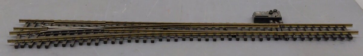 Aristo-Craft 30340 G Scale # 6 Brass Left Hand Manual Switch Turnout VG/Box