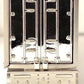 Platinum C375SIL Silver 18 Wheel Truck Clock LN/Box