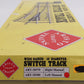 Aristo-Craft 30380 G Brass Left Hand 10' Wide Radius Manual Switch Turnout VG/Box
