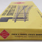 Aristo-Craft 30380 G Brass Left Hand 10' Wide Radius Manual Switch Turnout VG/Box