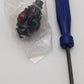 Aristo-Craft 30380 G Brass Left Hand 10' Wide Radius Manual Switch Turnout VG/Box