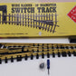 Aristo-Craft 30380 G Brass Left Hand 10' Wide Radius Manual Switch Turnout VG/Box