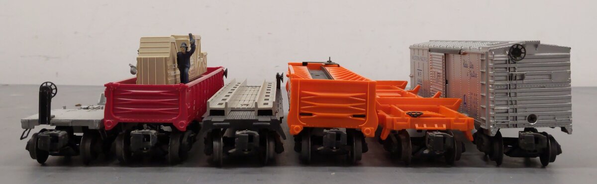 Lionel Vintage O Freight Cars: 6362-55, 356-275, 6561, 6262, 3444, 6464 [6] EX