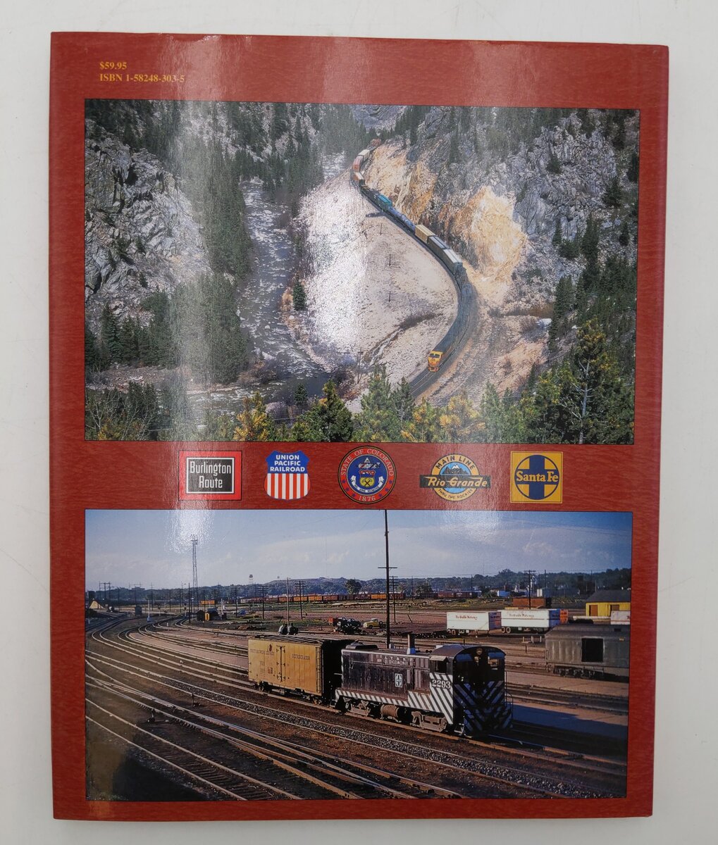 Trackside Around Denver 1955-1979 with Jim Ozment Hardcover By Thomas A. Brunner EX