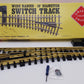 Aristo-Craft 30380 G Brass Left Hand 10' Wide Radius Manual Switch Turnout VG/Box