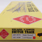Aristo-Craft 30380 G Brass Left Hand 10' Wide Radius Manual Switch Turnout VG/Box