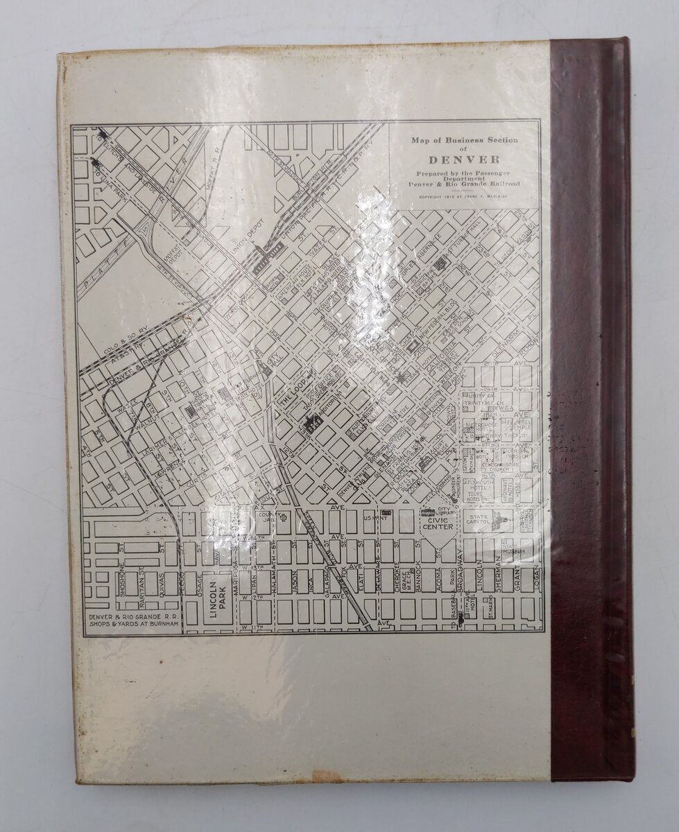 George L. Beam & The Denver & Rio Grande Vol.1 Hardcover Jackson C. Thode EX