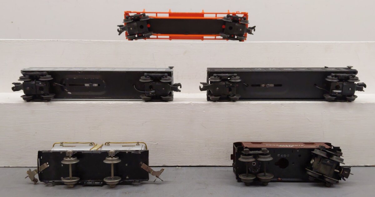 Lionel Vintage O Freight Cars: 804, 2672, 35621, 356225, 636255 [5] VG