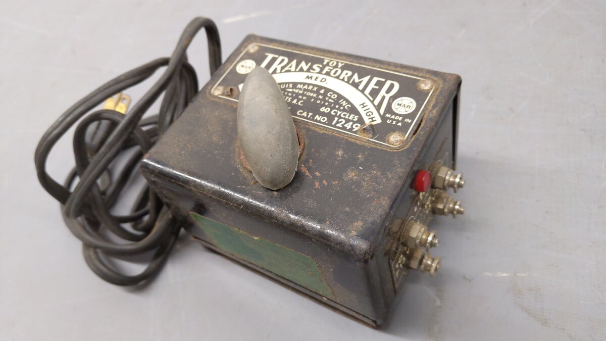 Marx 10000 Vintage O Gauge Stream Line Electric Steam Freight Train Set VG/Box