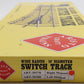 Aristo-Craft 30380 G Brass Left Hand 10' Wide Radius Manual Switch Turnout EX/Box