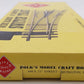 Aristo-Craft 30380 G Brass Left Hand 10' Wide Radius Manual Switch Turnout EX/Box