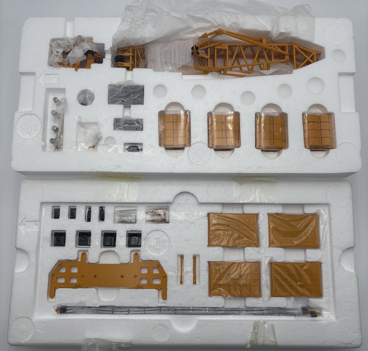 NZG 732/18 1:50 Liebherr LTM 11200-9.1 Mobile Crane Accessories LN/Box