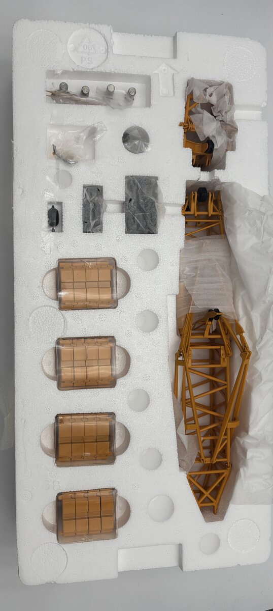 NZG 732/18 1:50 Liebherr LTM 11200-9.1 Mobile Crane Accessories LN/Box